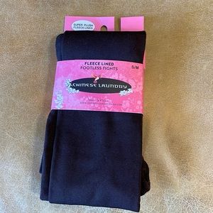 NWT Chinese Laundry Footless tights